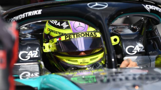 Lewis Hamilton, en el GP de Miami (Foto: Cordon Press).