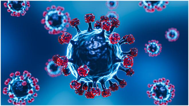 Representación del coronavirus (Freepik)