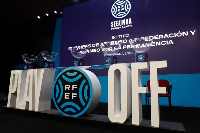 Sorteo de Segunda RFEF en la Ciudad del Fútbol (Foto: RFEF).