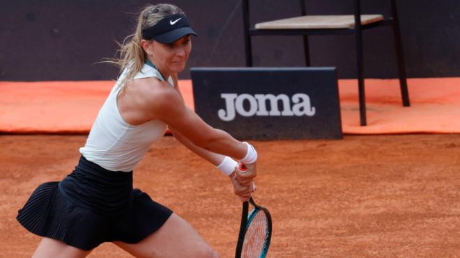 Paula Badosa en la primera ronda del Masters 1000 de Roma (Foto: Cordon Press)