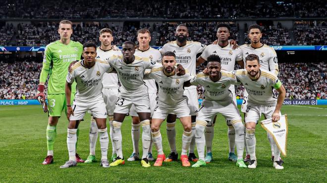 El once del Real Madrid en la vuelta ante el Bayern (Foto: RM).