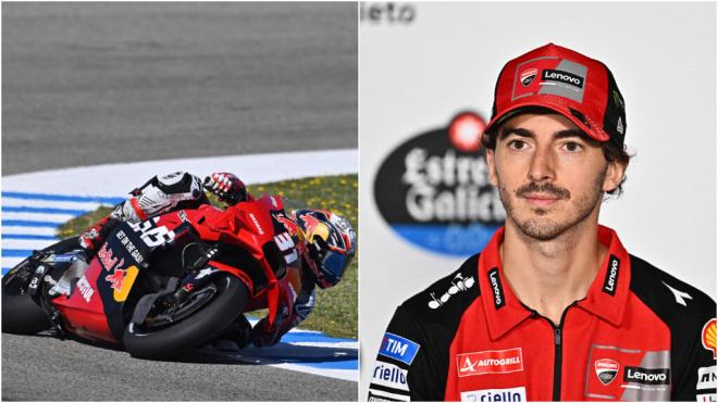 Pedro Acosta y Pecco Bagnaia, en el GP de Jerez (Foto: Cordon Press).