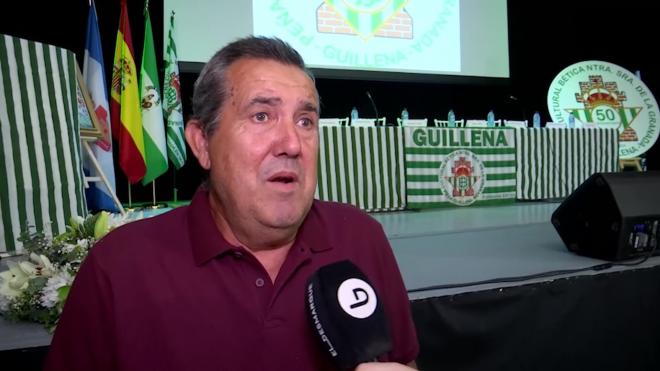 Antonio Delgado Caña 'Pitero', exjugador del Real Betis.