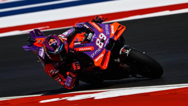 Jorge Martín, en el GP de Austin de MotoGP (Foto: Cordon Press).