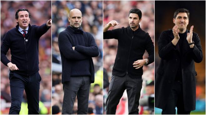 Los cuatros entrenadores españoles candidatos al mejor de la Premier League (Fuente: Cordon Press)