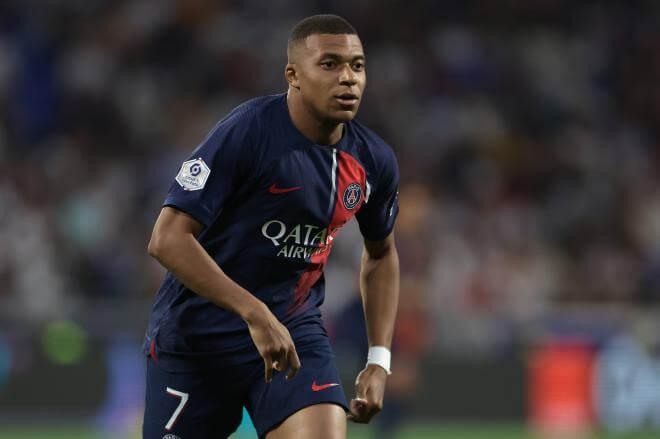 Kylian Mbappé jugó en el PSG durante siete temporadas.