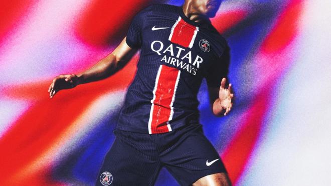 La nueva camiseta del PSG para la temporada 2024/25 (Foto: PSG).