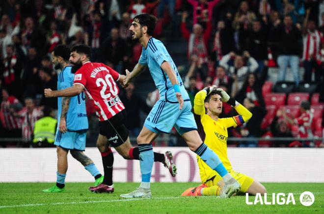 Gol de Asier Villalibre ante Osasuna en San Mamés (Foto: LaLiga).