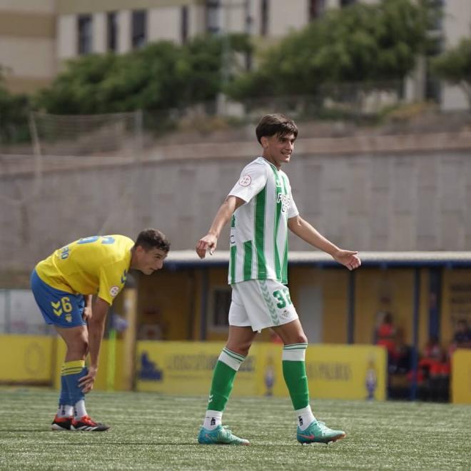 Morante, en el duelo frente a Las Palmas (Foto: Cantera RBB)