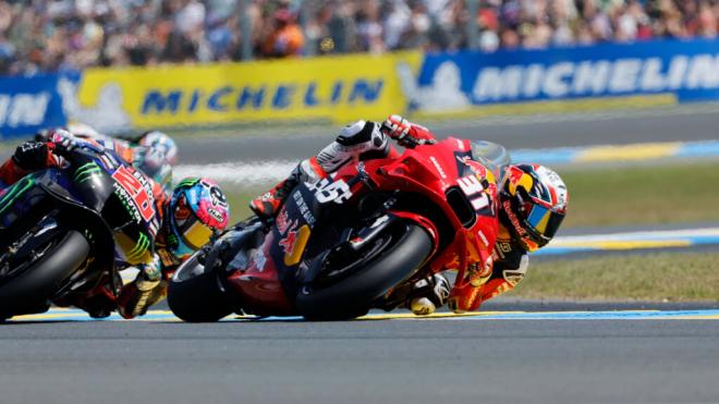 Pedro Acosta, en el GP de Le Mans (Foto: Cordon Press).