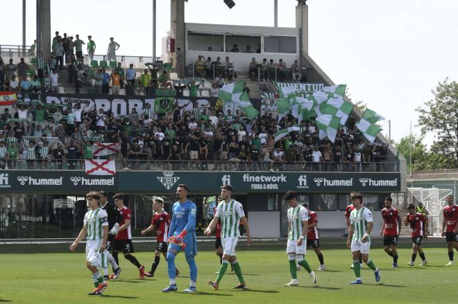 Los condentiendes en los instantes previos al partido (Foto: Kiko Hurtado)