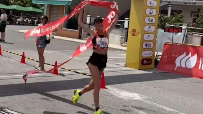 Verdeliss se proclama campeona de España en 100 kilómetros (Foto: @verdeliss)
