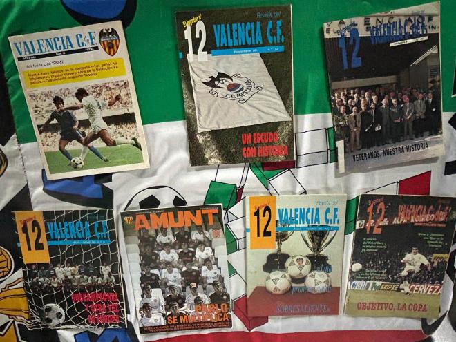 Revistas del Valencia CF de los años 90