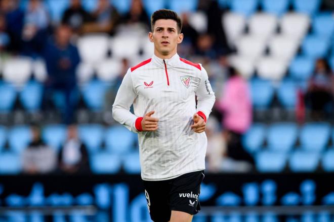 Imanol, durante un partido con el Athletic (Foto: Athletic Club).