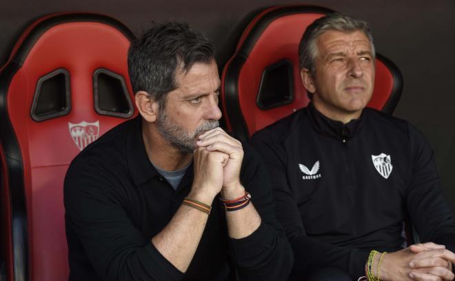 Quique Sánchez Flores, ante el Cádiz (Foto: Kiko Hurtado).