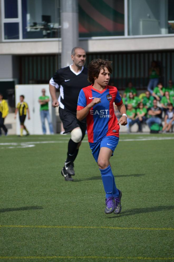 Nico Font comenzó en el Levante con nueve años y ya van diez tras la 2023/24 en este Juvenil A.