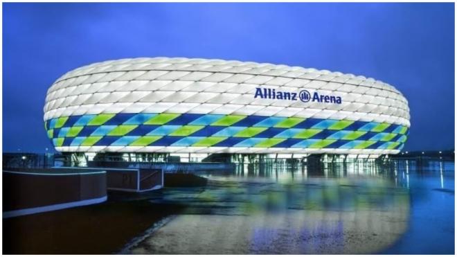 Múnich, con el Allianz Arena, será una de las ciudades de la Eurocopa 2024 (foto: Cordon Press).