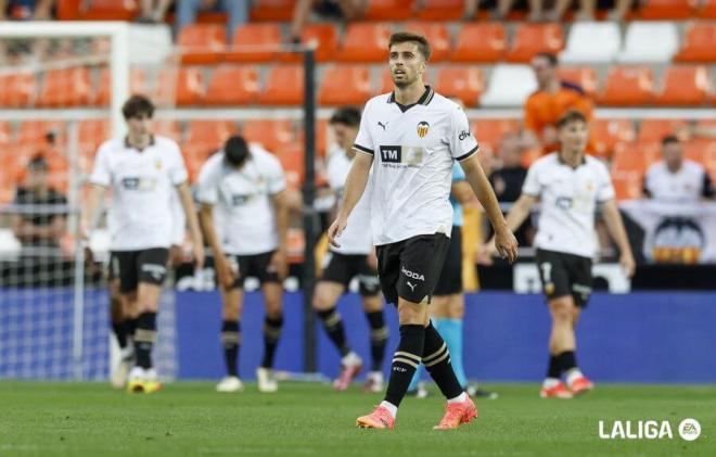 Alberto Marí, ante el Girona FC (Foto: LALIGA).