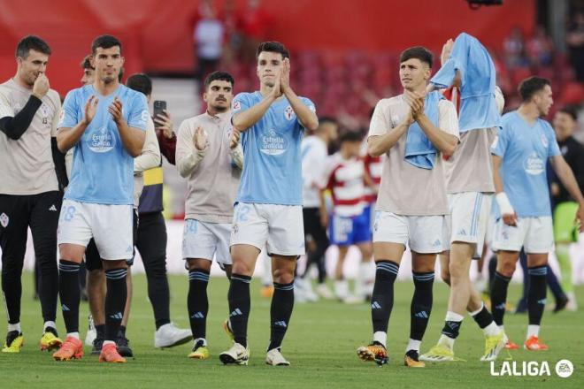 El Celta da gracias a su afición (Foto: LaLiga).