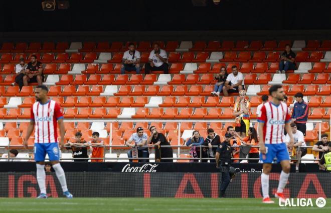 La Curva, ante el Girona FC (Foto: LALIGA).