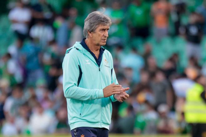 Manuel Pellegrini, entrenador del Real Betis (foto: Cordón Press).