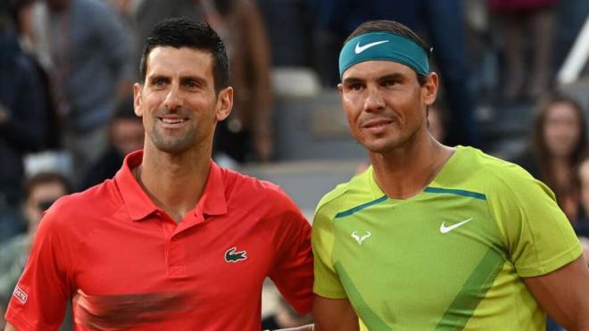 Novak Djokovic y Rafa Nadal