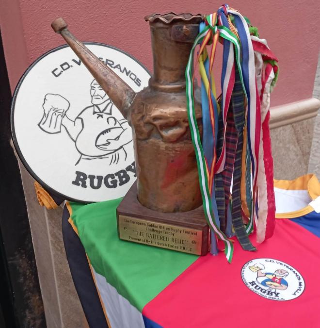 Imagen del trofeo 'La Reliquia Maltratada'.