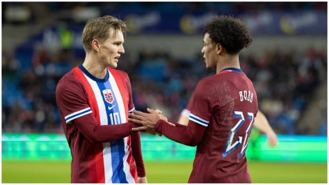 Noruega, con Odegaard y Haaland, es una de las ausencias más reseñables de la Eurocopa (Foto: Cor