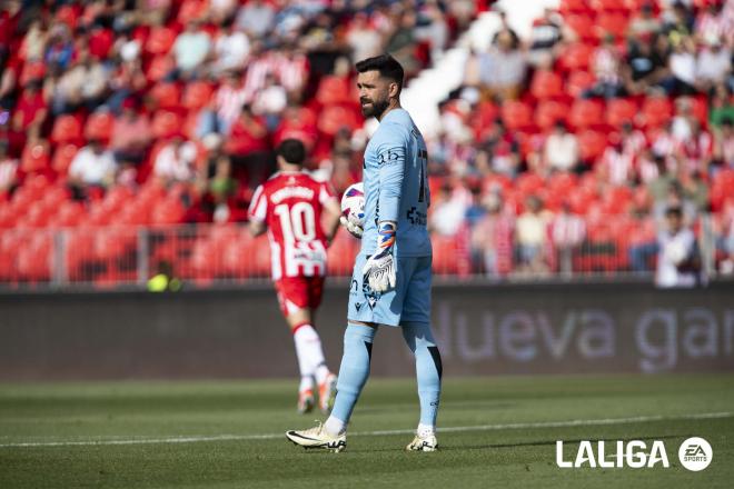 David Gil, en el Almería - Cádiz (Foto: LALIGA).