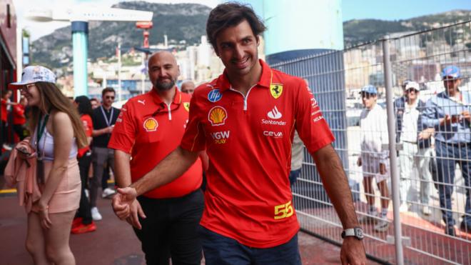 Carlos Sainz, en el Gran Premio de Mónaco (Foto: Cordon Press).