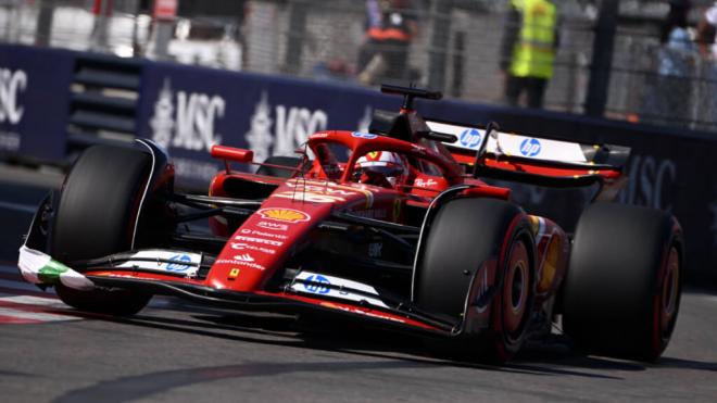 Charles Leclerc, en el Gran Premio de Mónaco (Foto: Cordon Press).