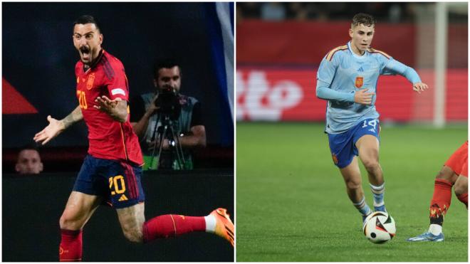 Joselu y Fermín López buscarán demostrar que se merecen jugar la Eurocopa 2024.