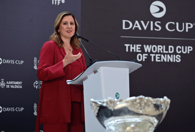 Catalá presenta la Copa Davis