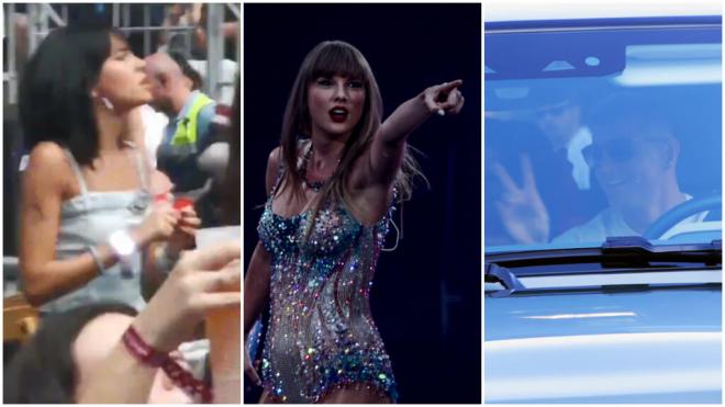 Aitana y Toni Kroos, entre los asistentes al concierto de Taylor Swift (Europa Press/ Redes sociale