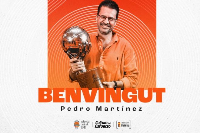 Pedro Martínez regresa al Valencia Basket