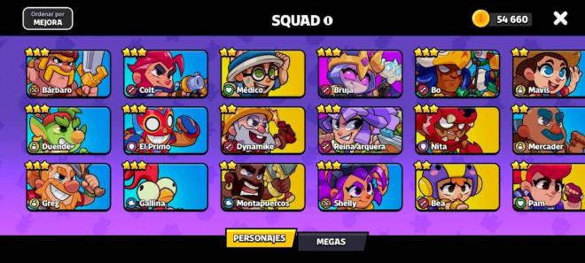 Los personajes de Squad Busters