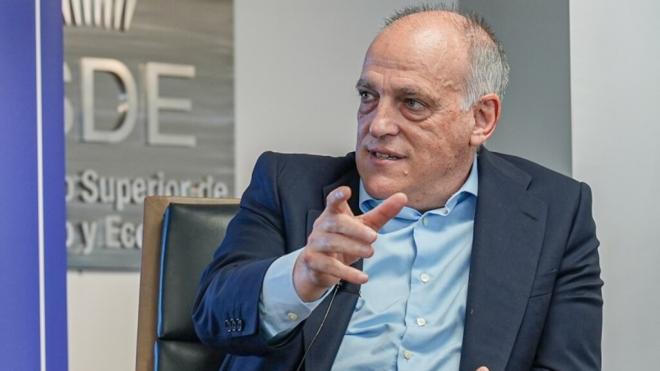 Javier Tebas, presidente de LaLiga (Foto: Europa Press)