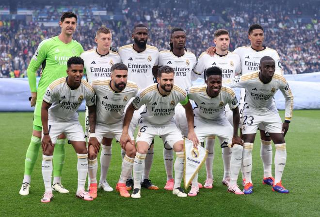 El once del Real Madrid en la final de la Champions (Foto: RM).