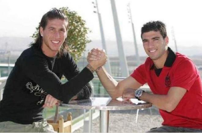 Sergio Ramos y José Antonio Reyes- (Foto: @SergioRamos)