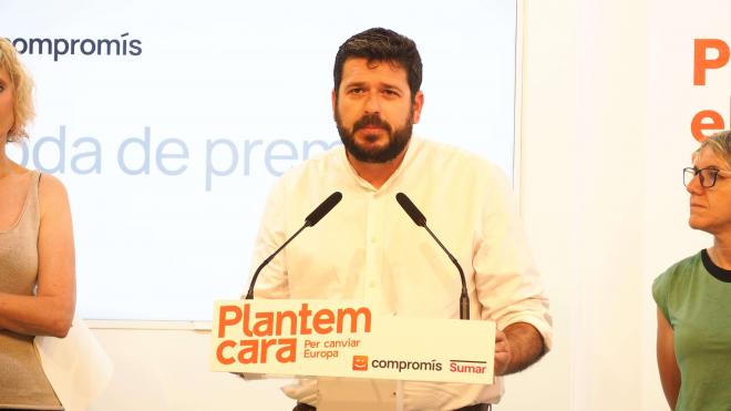 Pau Andrés, diputado provincial de Compromís en la Diputación de Valencia.