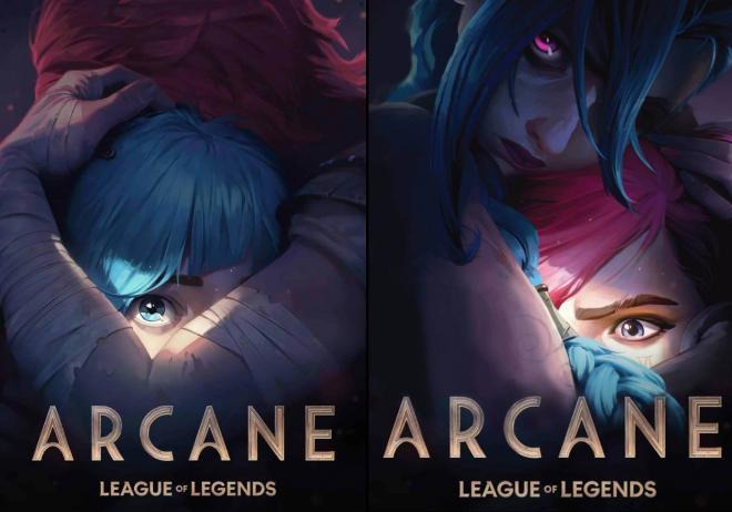 La profundidad de los pósters de las temporadas 1 y 2 de Arcane
