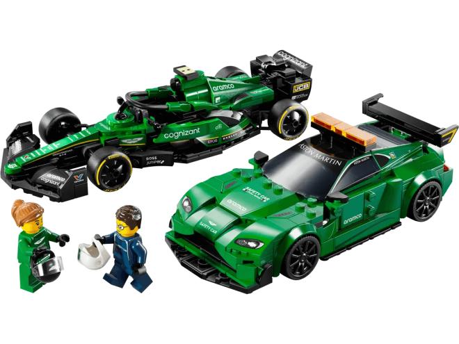 El LEGO de Safety Car de Aston Martin (@AstonMartinF1)