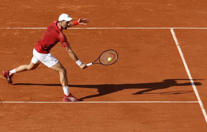 Novak Djokovic en Roland Garros (Foto: Europa Press)