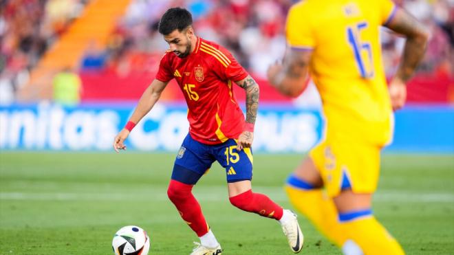 Álex Baena, con la Selección Española ante Andorra (Foto: Europa Press).