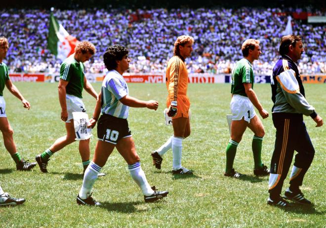 Maradona, en el Mundial 86 (Foto: Cordon Press)