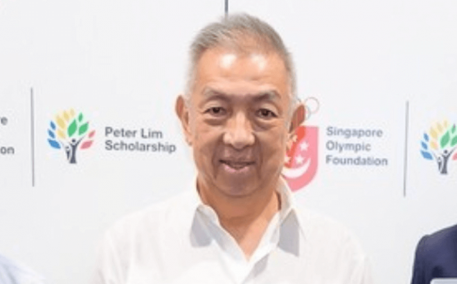 Peter Lim reaparece (Foto: Singapore National Olympic Council).