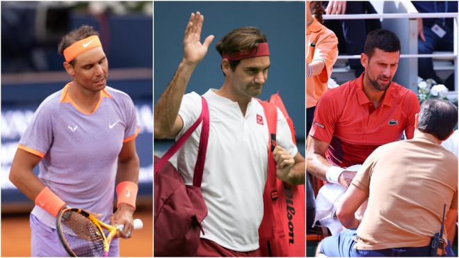 El Big Three del tenis (Fuente: Cordon Press)