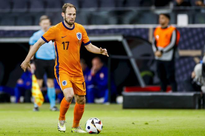 Daley Blind, con la camiseta de Países Bajos (foto: Cordon Press).