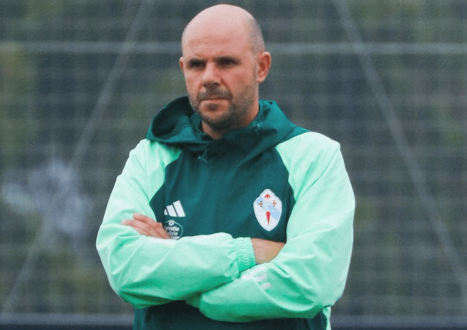 Fredi Álvarez, entrenador del Fortuna (Foto: RC Celta).