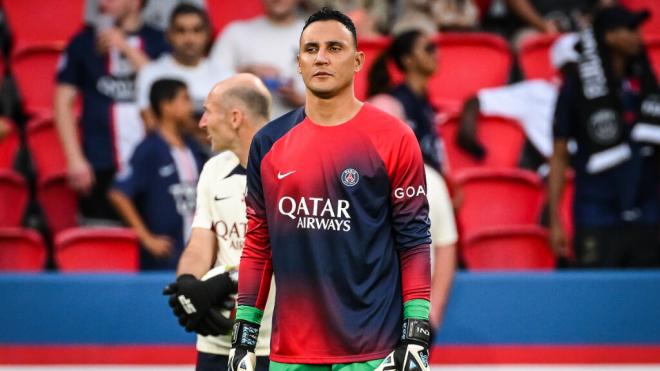 Keylor Navas en un partido con el PSG (Europa Press)